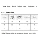 Stand-Collar Denim-Trim Knit Top（Z2614）