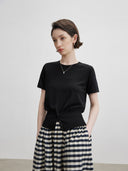 Refined Slim-Fit Knit Top