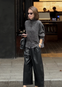 Relaxed Loose-Fit Knit Sweater（Z2591）