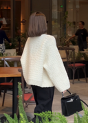 텍스처드 헤비급 가디건 스웨터（Z2505）